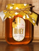 100% Raw Honey 1 lb Jar