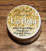 Natural Beeswax Lip Balm ~ Original Recipe